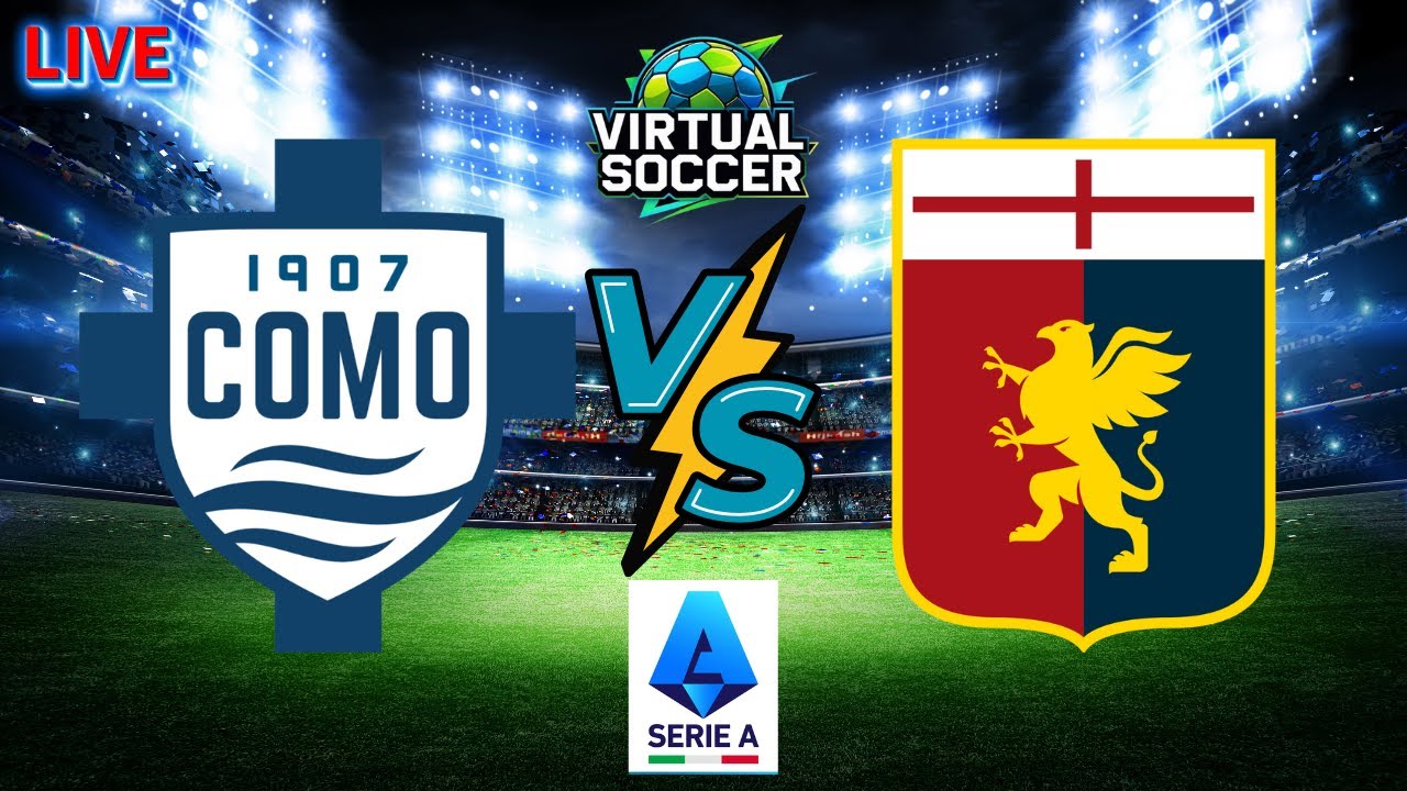 Genoa vs Como ภาพถ่ายทอดสดฟุตบอล