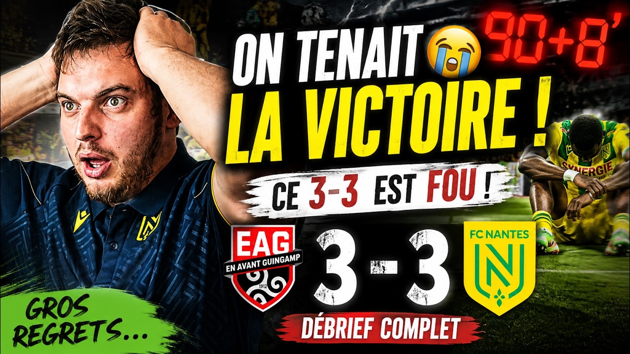 Guingamp vs Nantes วิดีโอฟุตบอล