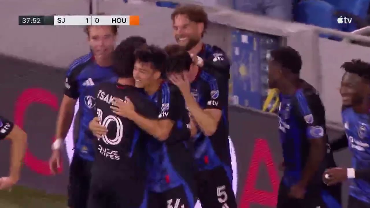 San Jose Earthquakes vs Houston Dynamo FC วิดีโอฟุตบอล
