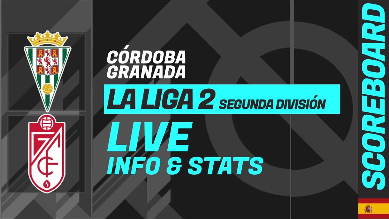 Córdoba vs Granada ภาพถ่ายทอดสดฟุตบอล