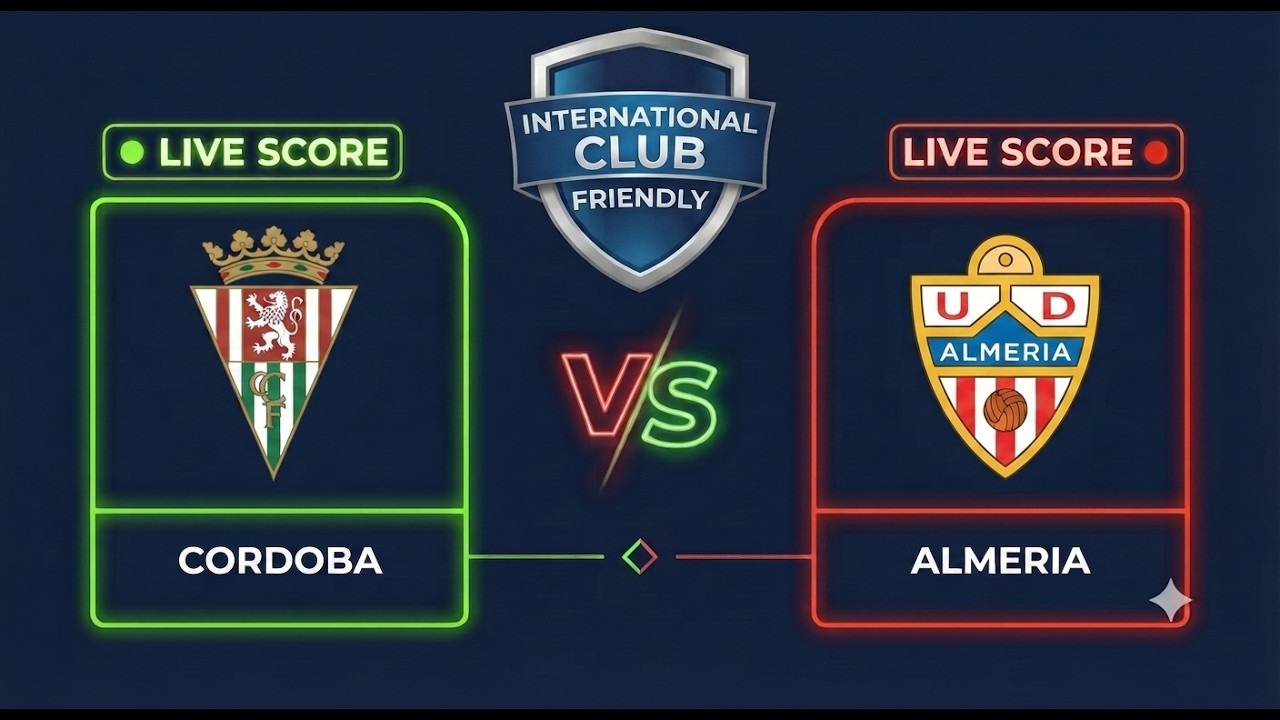 Córdoba vs Almería ภาพถ่ายทอดสดฟุตบอล