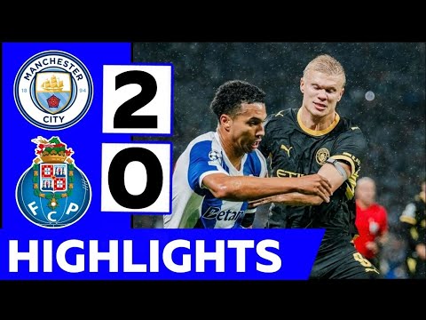 FC Porto vs Manchester City ภาพวิดีโอไฮไลท์ฟุตบอล
