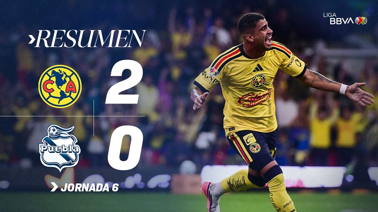 América vs Puebla ภาพวิดีโอไฮไลท์ฟุตบอล