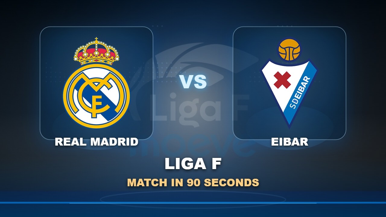 Real Madrid vs Eibar ภาพวิดีโอไฮไลท์ฟุตบอล