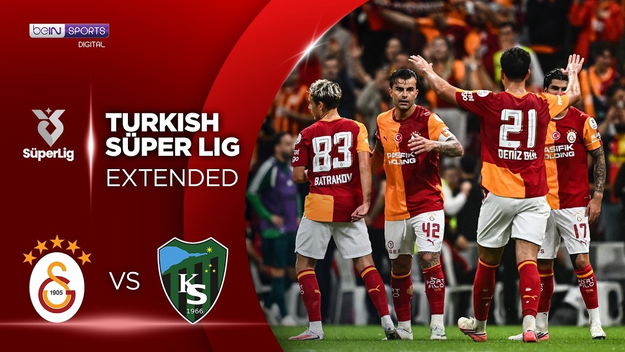 Galatasaray vs Kocaelispor ภาพวิดีโอไฮไลท์ฟุตบอล