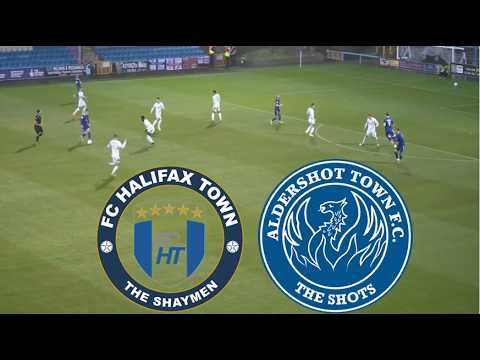 Aldershot Town vs FC Halifax Town ภาพถ่ายทอดสดฟุตบอล