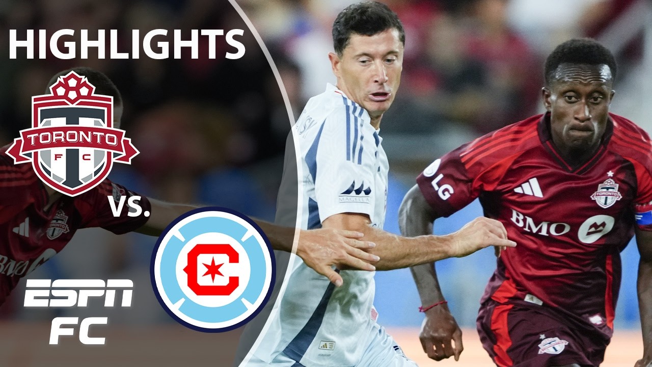 Toronto FC vs Chicago Fire FC ภาพวิดีโอไฮไลท์ฟุตบอล