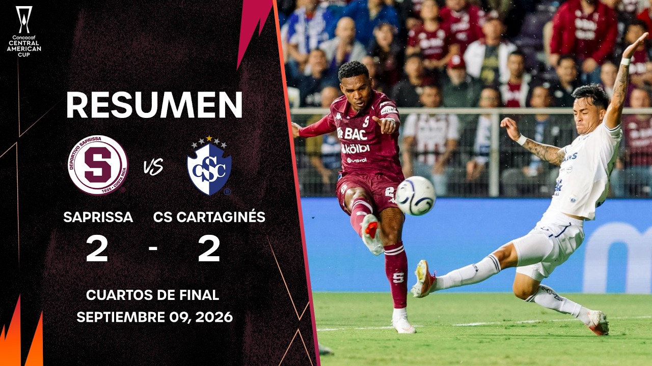 Saprissa vs Cartaginés ภาพวิดีโอไฮไลท์ฟุตบอล