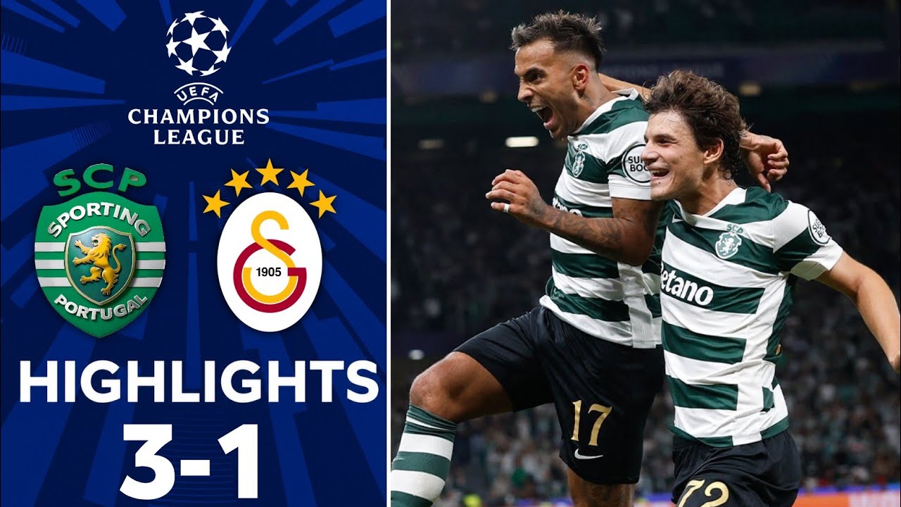 Sporting CP vs Galatasaray ภาพวิดีโอไฮไลท์ฟุตบอล