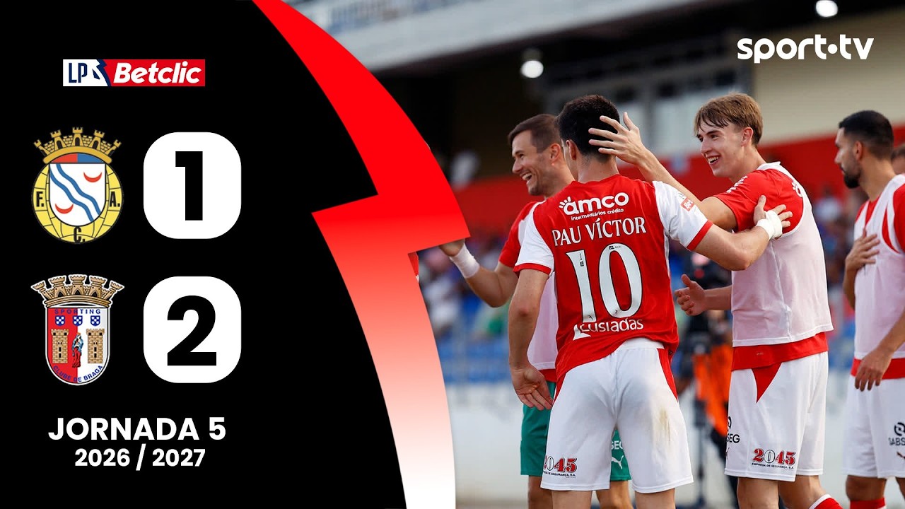 Alverca vs Braga ภาพวิดีโอไฮไลท์ฟุตบอล