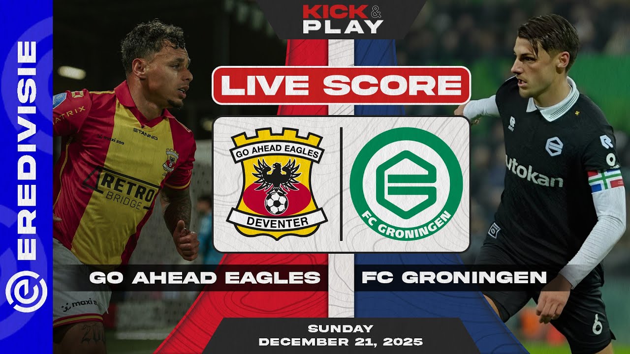 Go Ahead Eagles vs FC Groningen ภาพถ่ายทอดสดฟุตบอล
