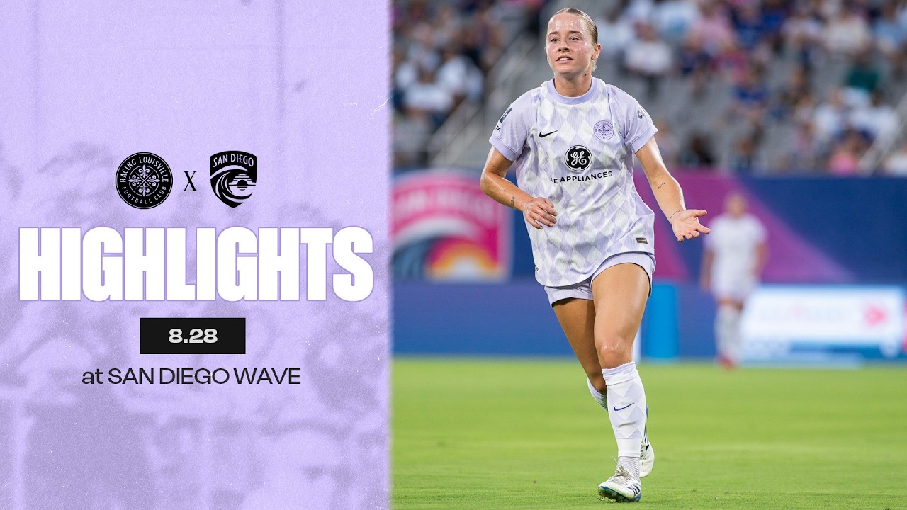 San Diego Wave FC vs Racing Louisville FC วิดีโอฟุตบอล