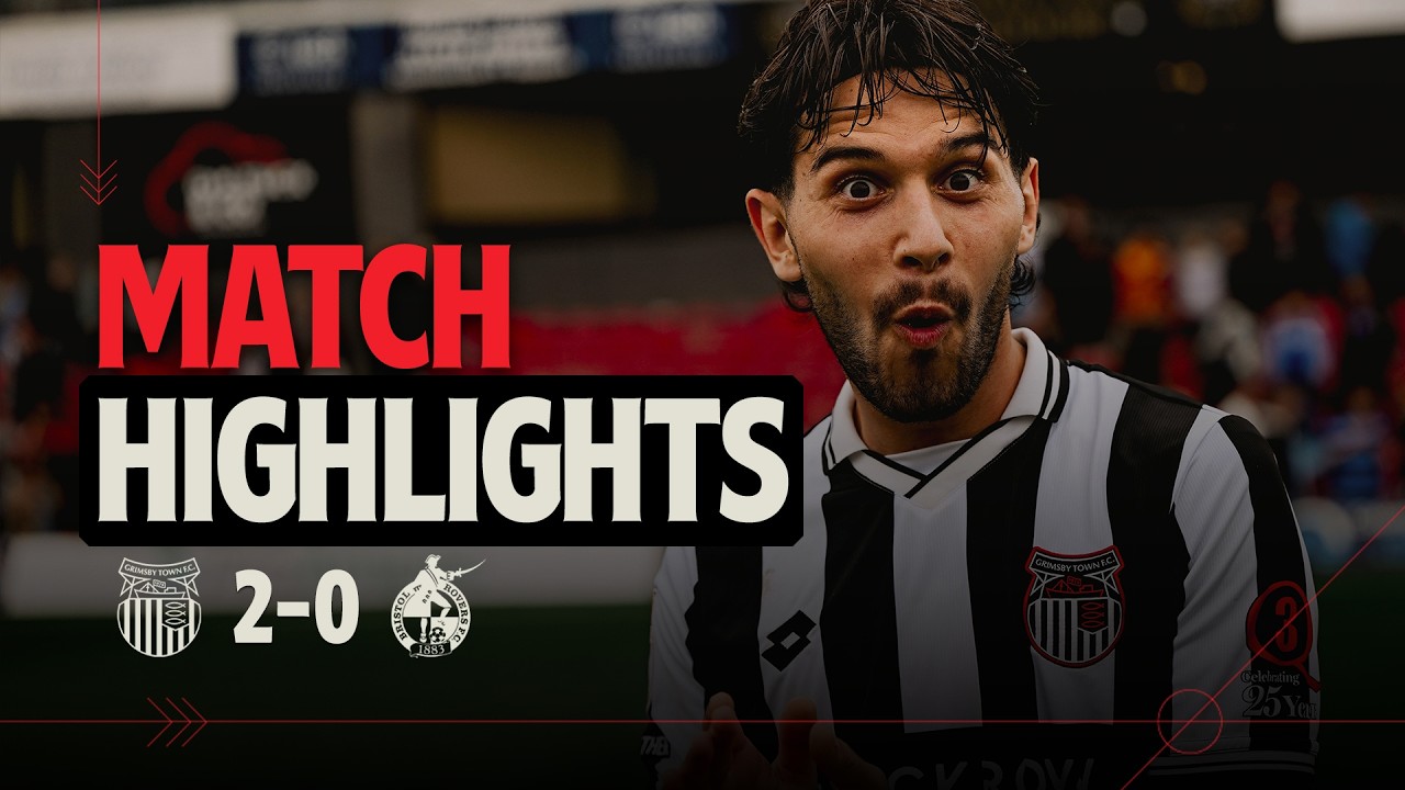 Grimsby Town vs Bristol Rovers ภาพวิดีโอไฮไลท์ฟุตบอล