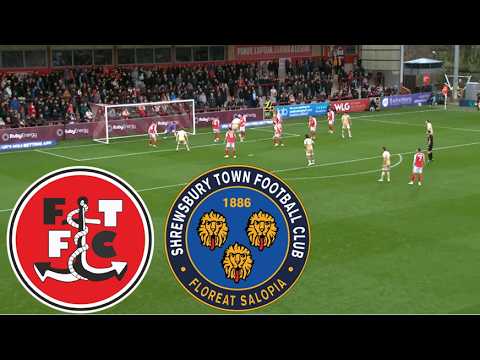 🔴LIVE: Fleetwood Town - Shrewsbury Town Live Match! Highlights | EFL League Two 2026/2027 ภาพถ่ายทอดสดฟุตบอล