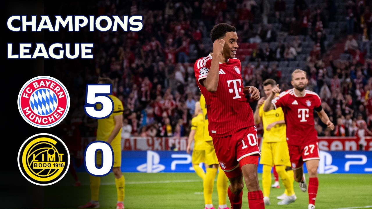 Bayern Munich vs Bodo/Glimt ภาพวิดีโอไฮไลท์ฟุตบอล