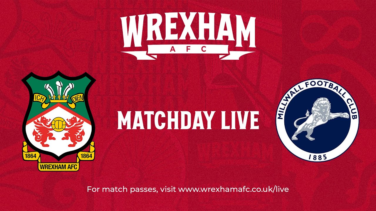 Millwall vs Wrexham ภาพถ่ายทอดสดฟุตบอล