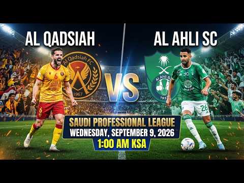 Al Qadsiah vs Al Ahli ภาพวิดีโอไฮไลท์ฟุตบอล