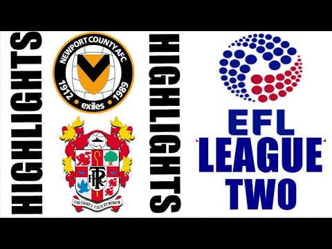 Newport County vs Tranmere Rovers ภาพวิดีโอไฮไลท์ฟุตบอล