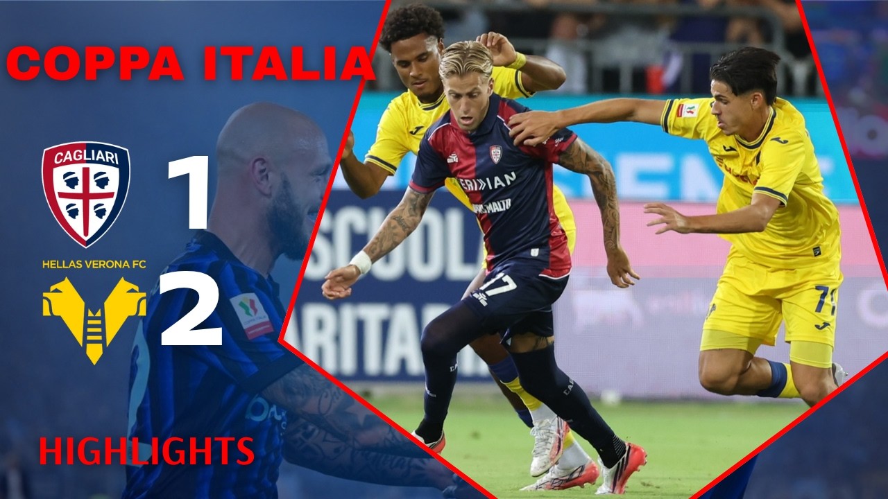 Cagliari vs Hellas Verona ภาพวิดีโอไฮไลท์ฟุตบอล