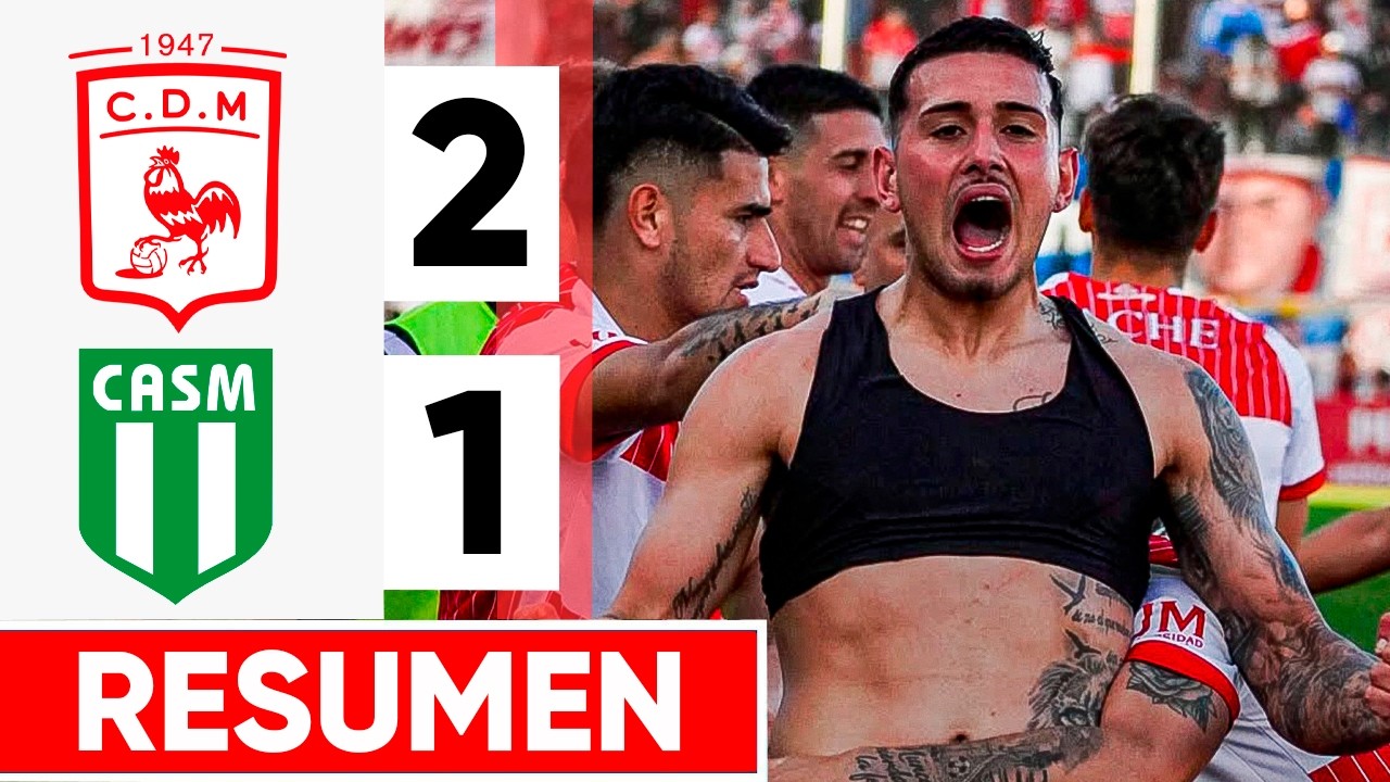 Deportivo Morón vs San Miguel ภาพวิดีโอไฮไลท์ฟุตบอล