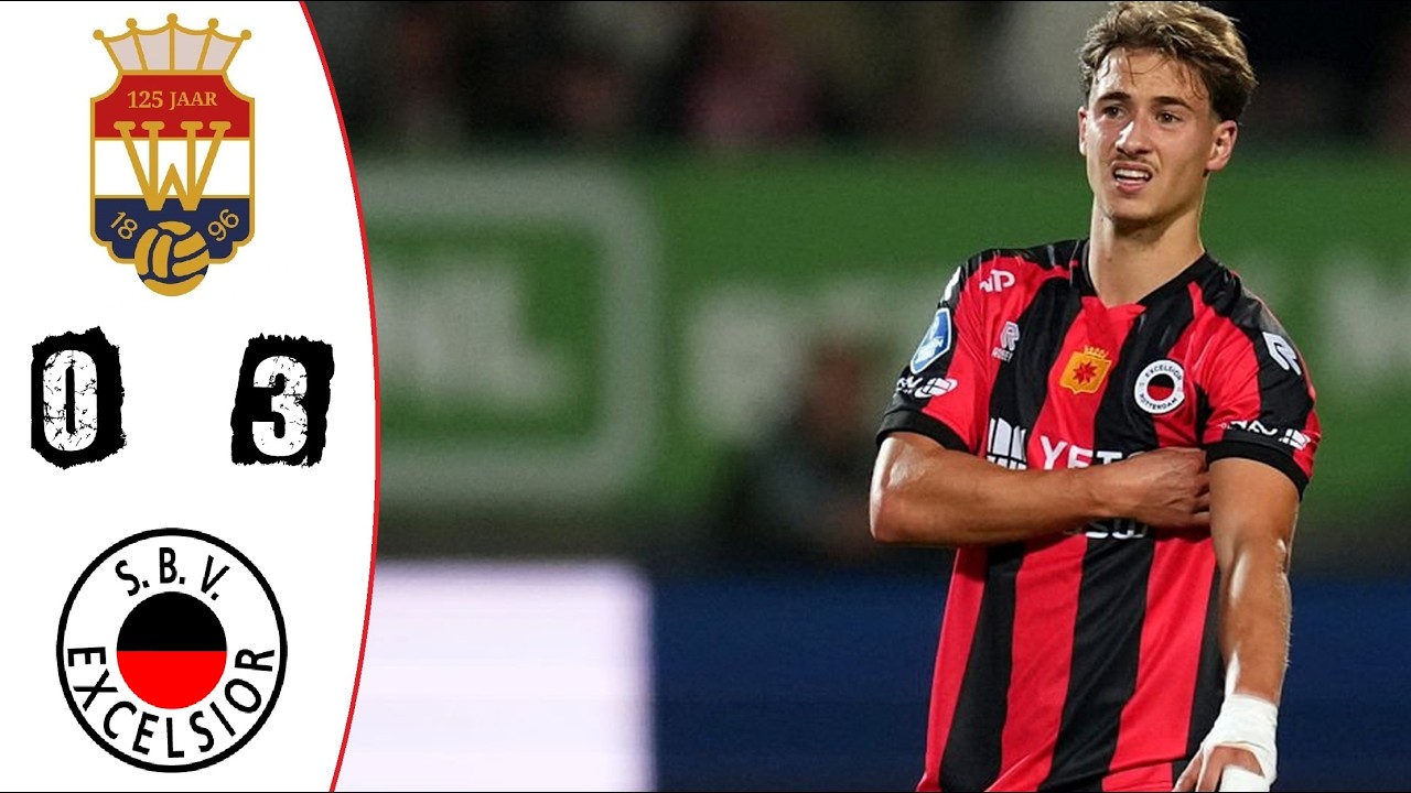 Willem II vs Excelsior ภาพวิดีโอไฮไลท์ฟุตบอล