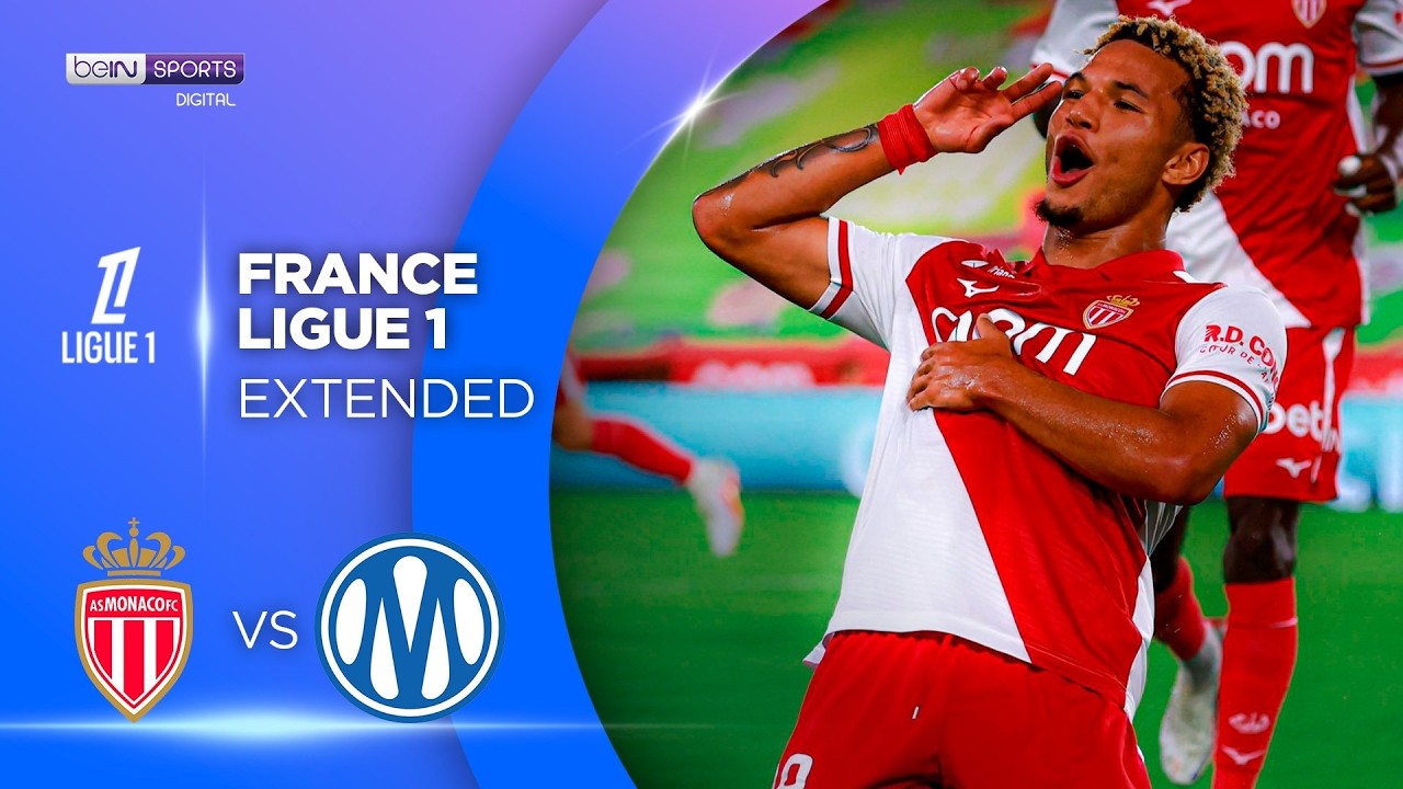AS Monaco vs Marseille ภาพวิดีโอไฮไลท์ฟุตบอล