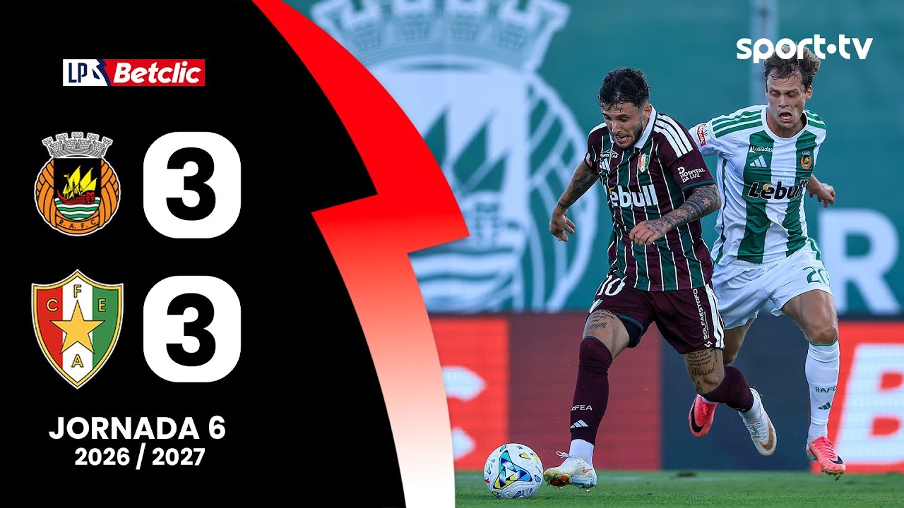 Rio Ave vs Estrela วิดีโอฟุตบอล