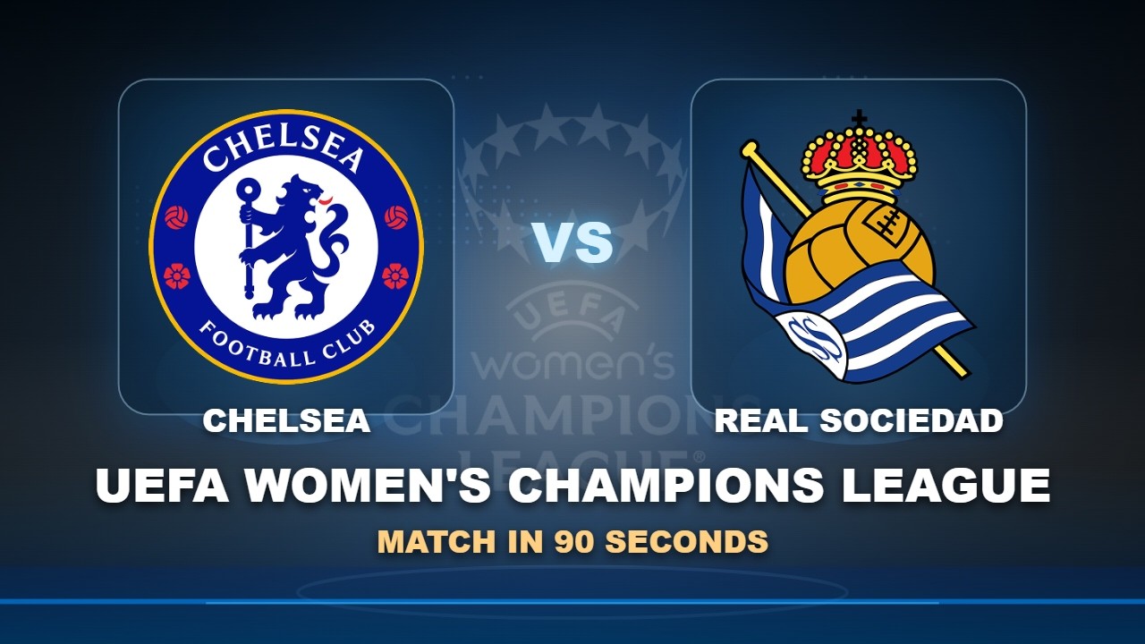 Chelsea vs Real Sociedad ภาพวิดีโอไฮไลท์ฟุตบอล