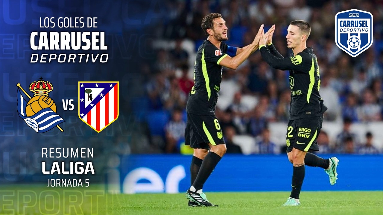 Real Sociedad vs Atlético Madrid ภาพวิดีโอไฮไลท์ฟุตบอล