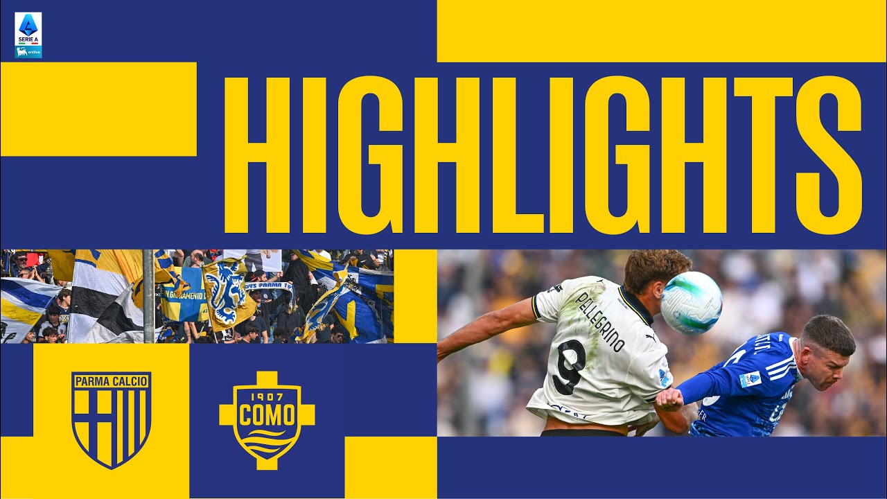 Como vs Parma ภาพถ่ายทอดสดฟุตบอล