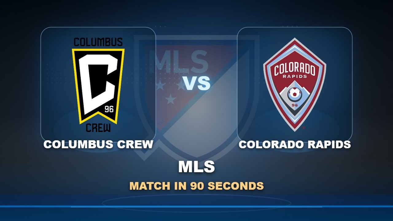 Columbus Crew vs Colorado Rapids ภาพวิดีโอไฮไลท์ฟุตบอล