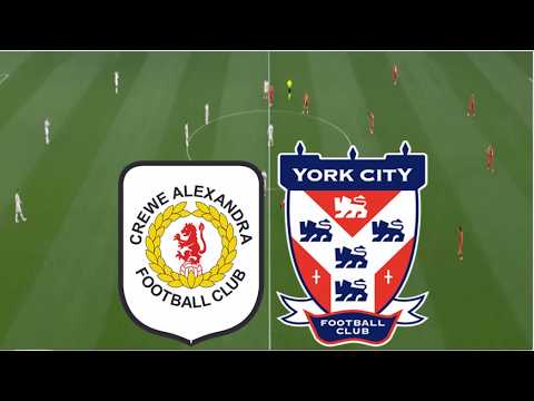 Crewe Alexandra vs York City ภาพถ่ายทอดสดฟุตบอล