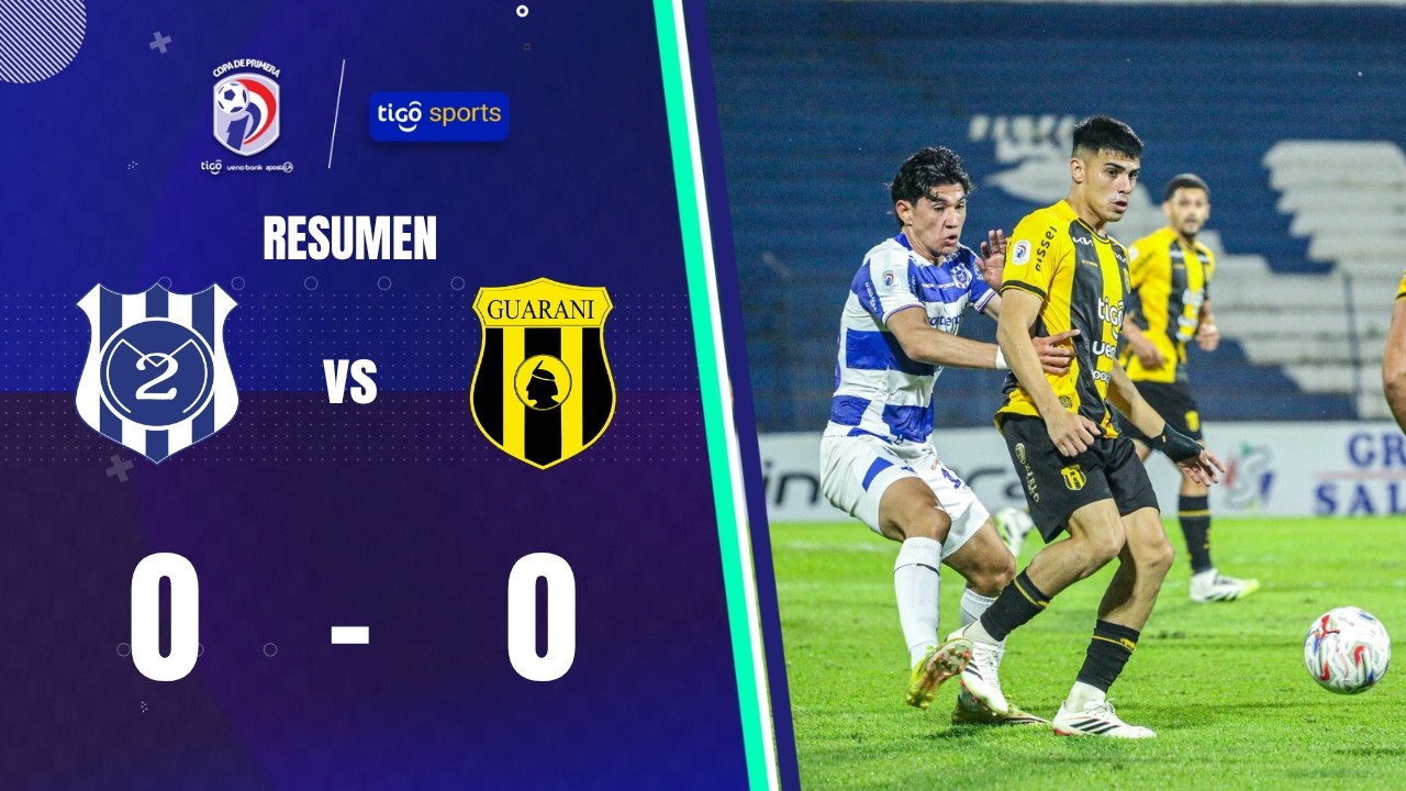 2 de Mayo vs Guaraní ภาพวิดีโอไฮไลท์ฟุตบอล
