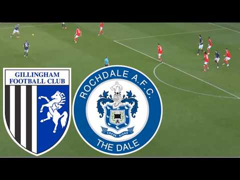 Rochdale vs Gillingham ภาพถ่ายทอดสดฟุตบอล