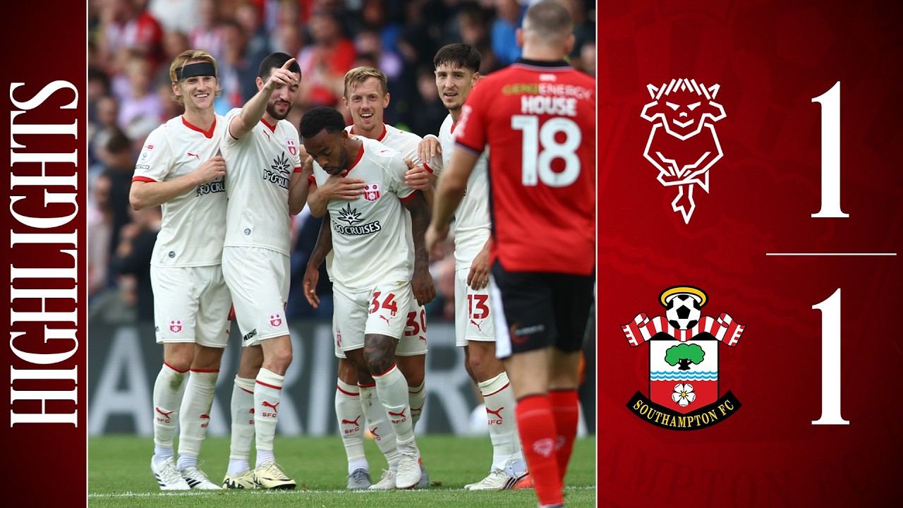 Lincoln City vs Southampton ภาพวิดีโอไฮไลท์ฟุตบอล