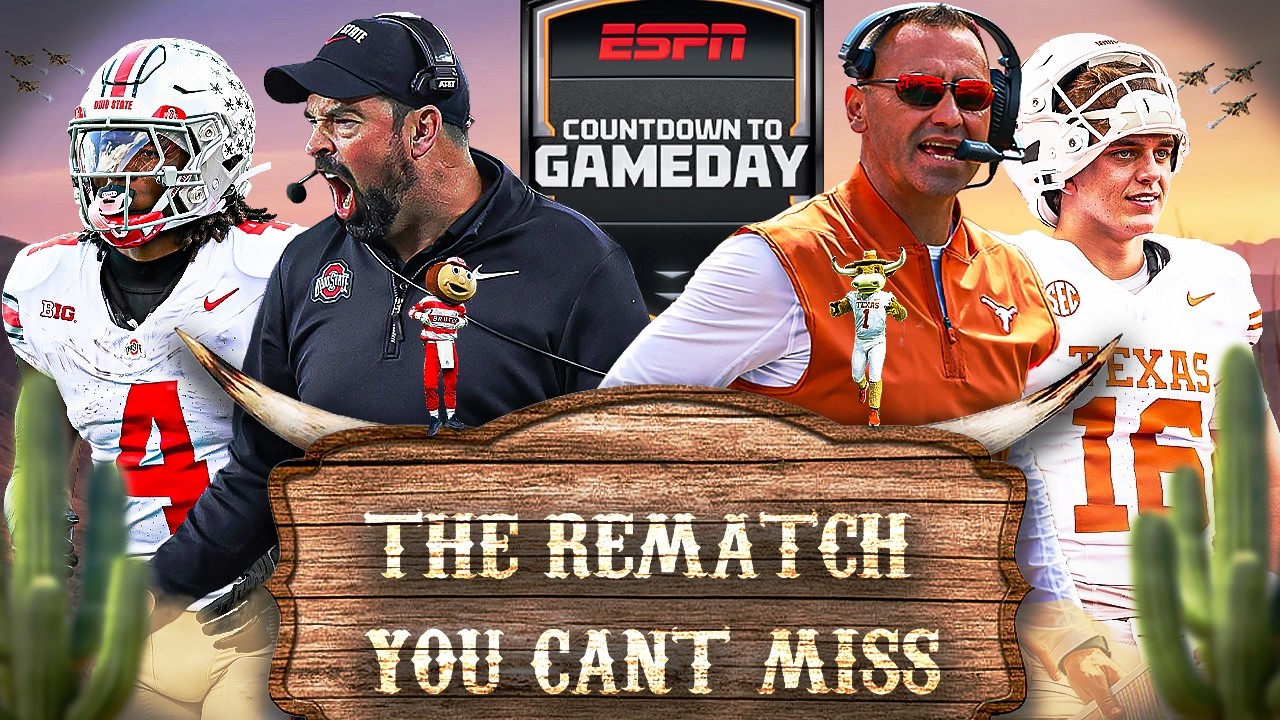 LIVE From GameDay: Texas vs Ohio State The Game That Changes Everything | Countdown to GameDay 🏈 ภาพถ่ายทอดสดฟุตบอล