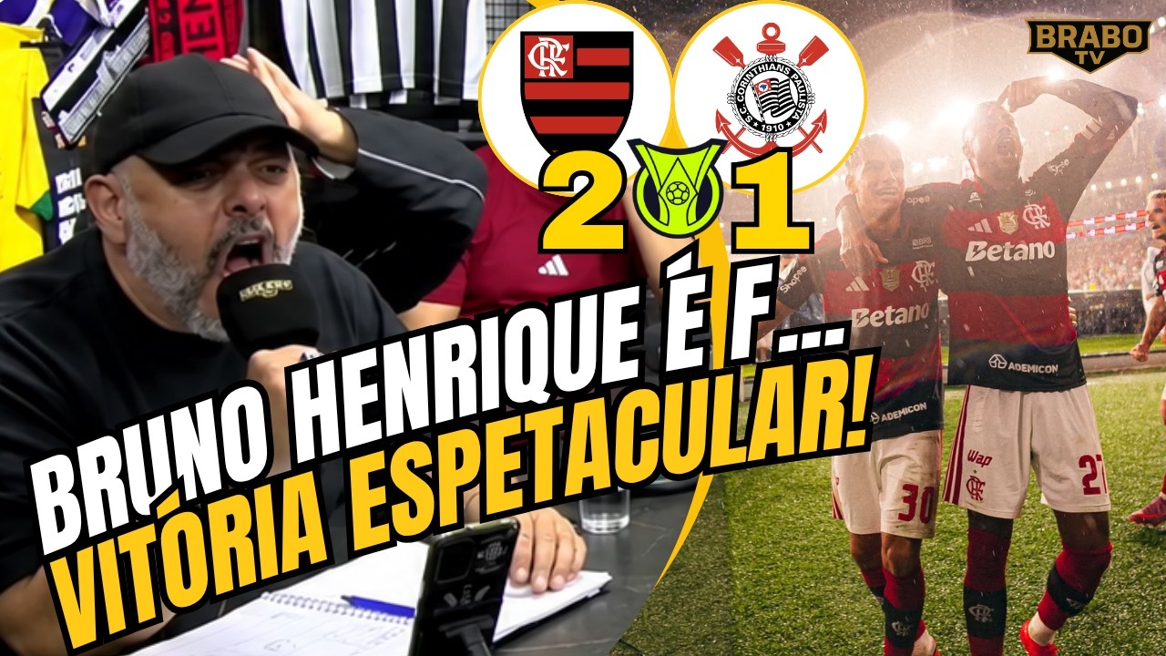 Flamengo vs Corinthians ภาพวิดีโอไฮไลท์ฟุตบอล