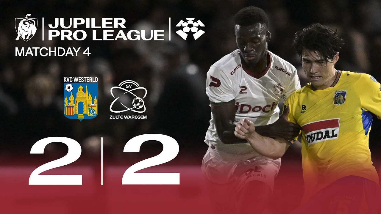 KVC Westerlo vs Zulte-Waregem วิดีโอฟุตบอล