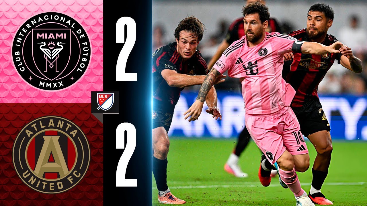 Inter Miami CF vs Atlanta United FC ภาพวิดีโอไฮไลท์ฟุตบอล