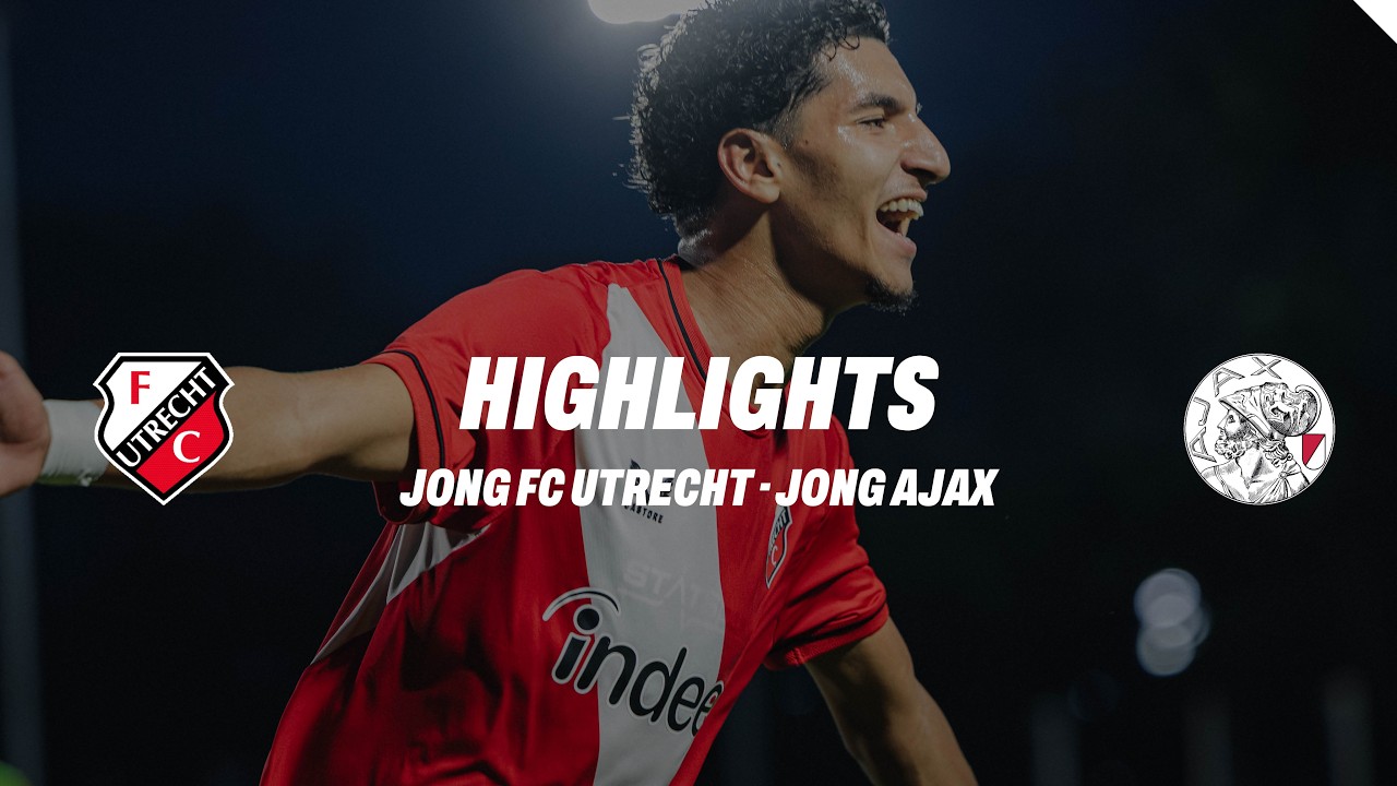 Jong FC Utrecht vs Jong Ajax วิดีโอฟุตบอล