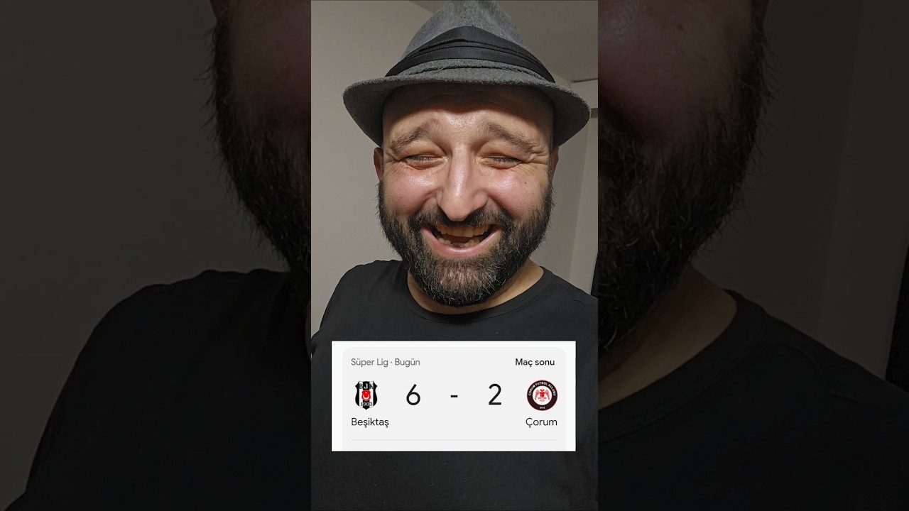 Besiktas vs Çorum FK ภาพวิดีโอไฮไลท์ฟุตบอล
