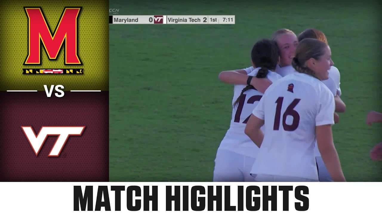 Virginia Tech vs Maryland ภาพวิดีโอไฮไลท์ฟุตบอล