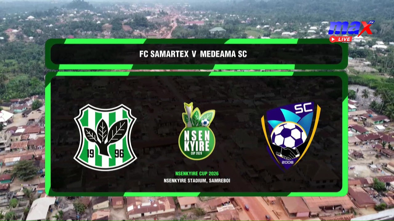 Medeama vs Samartex ภาพถ่ายทอดสดฟุตบอล