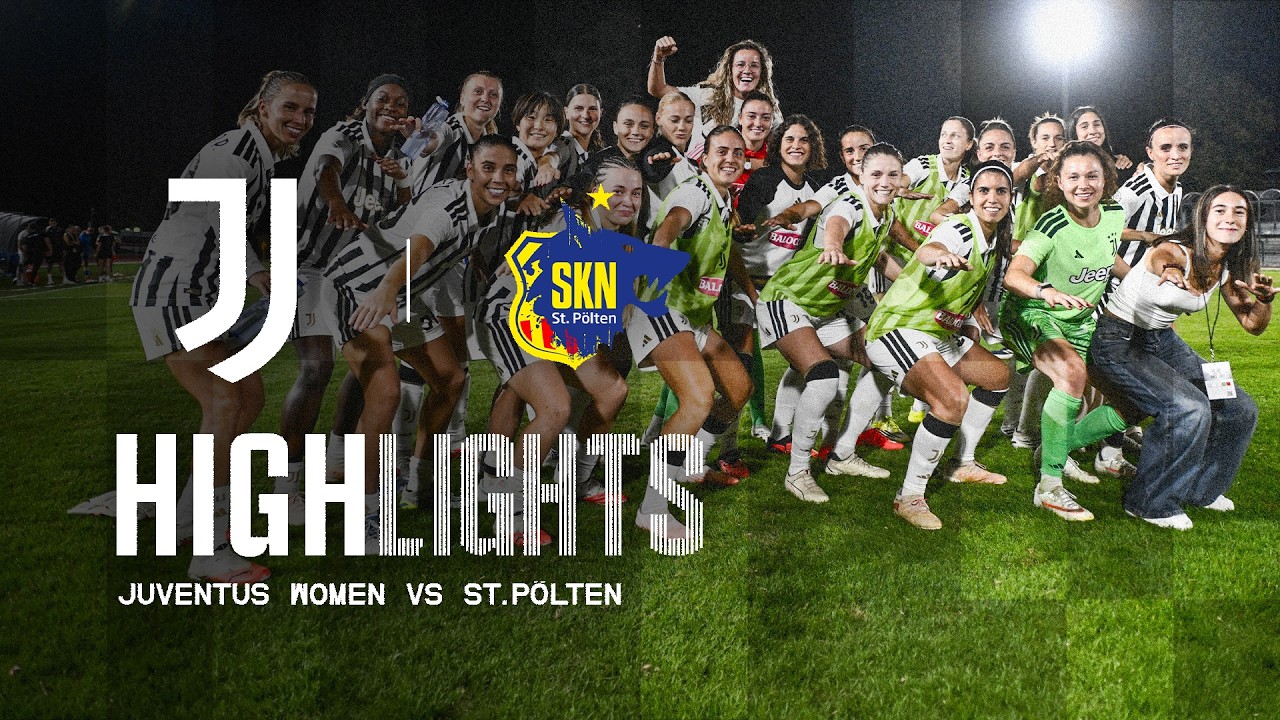Juventus vs St. Pölten วิดีโอฟุตบอล