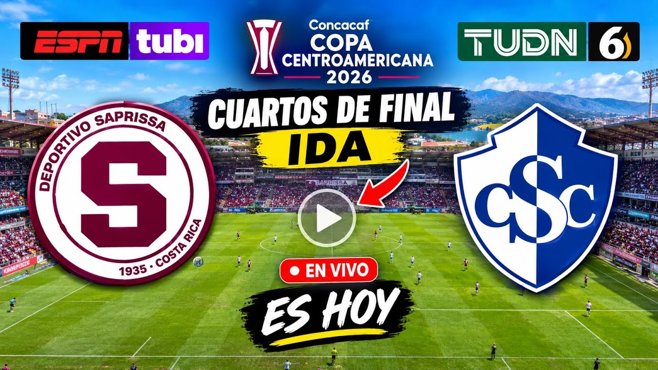 SAPRISSA VS. CARTAGINÉS LIVE: WHERE TO WATCH AND KICKOFF TIME? 2026 CONCACAF CENTRAL AMERICAN CUP... ภาพถ่ายทอดสดฟุตบอล