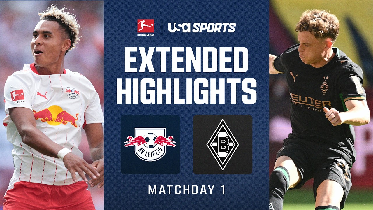 RB Leipzig vs Borussia Mönchengladbach วิดีโอฟุตบอล