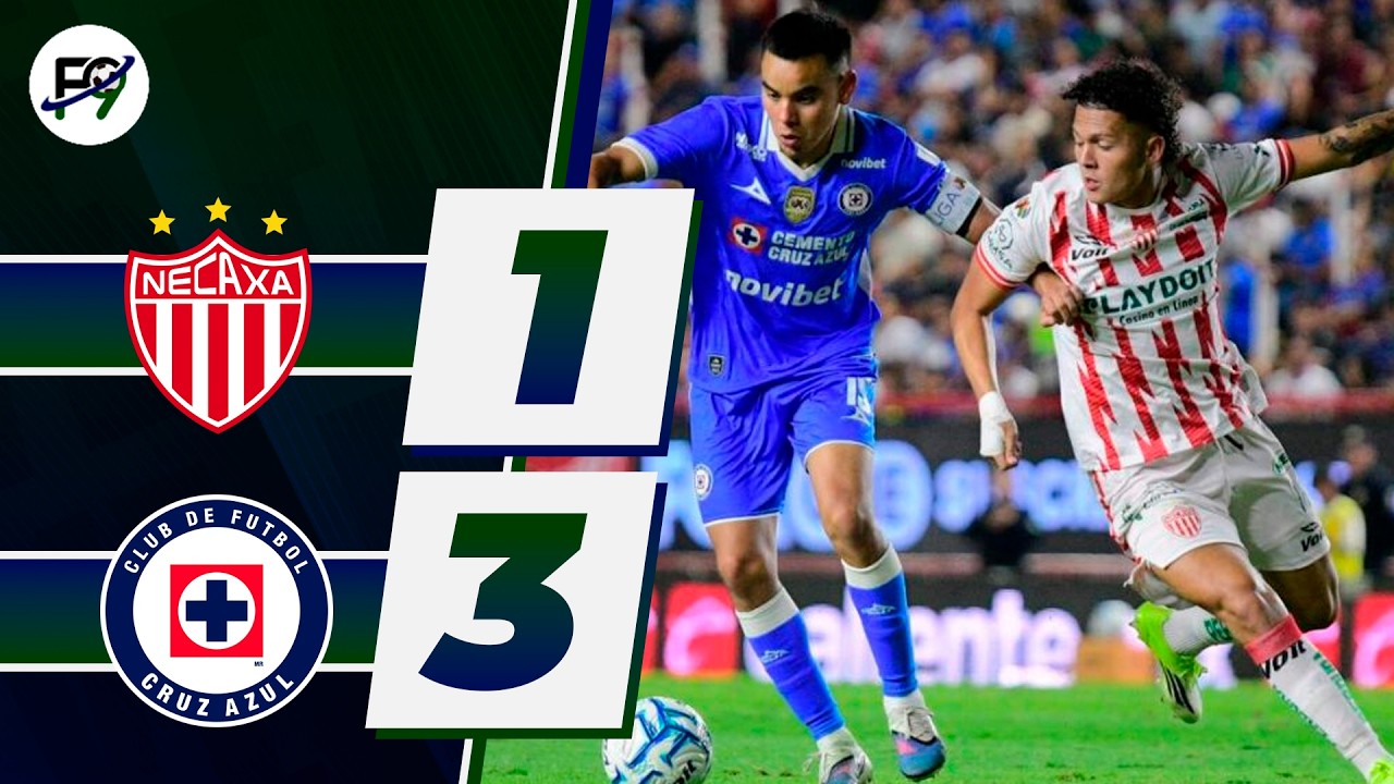 Necaxa vs Cruz Azul ภาพวิดีโอไฮไลท์ฟุตบอล