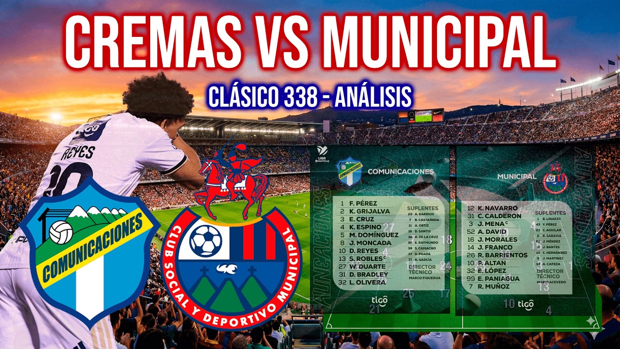 Comunicaciones vs Municipal ภาพวิดีโอไฮไลท์ฟุตบอล