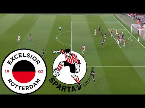 Excelsior vs Sparta Rotterdam ภาพถ่ายทอดสดฟุตบอล