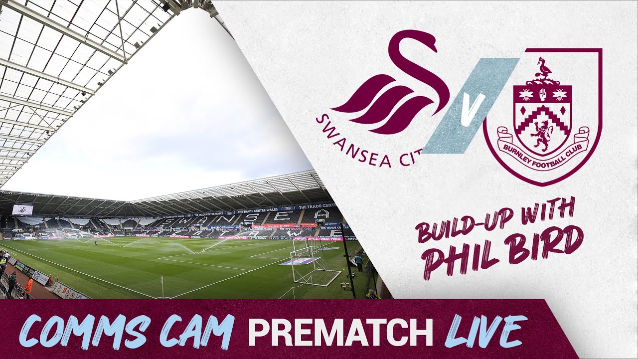 Swansea City vs Burnley ภาพถ่ายทอดสดฟุตบอล